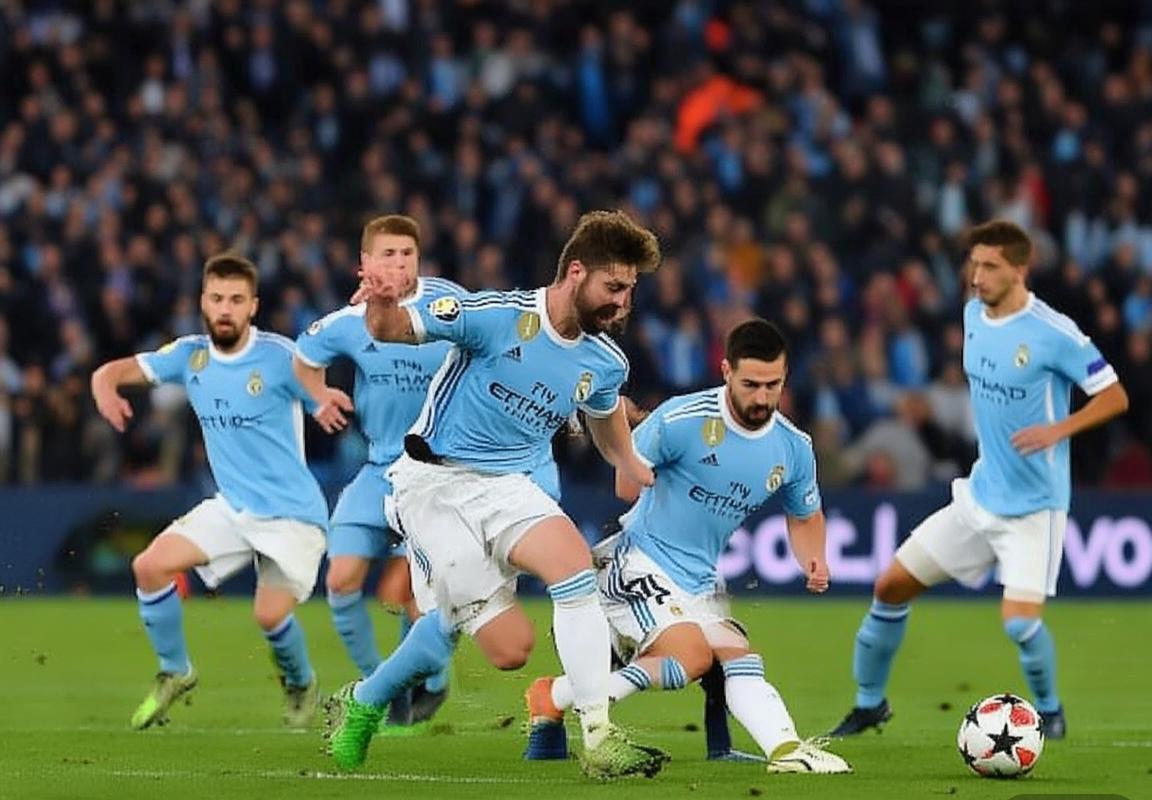 欧冠：瓜迪奥拉战术完胜，曼城压制皇家马德里晋级关键战